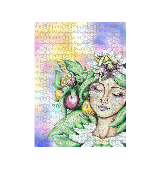 White Jigsaw Puzzles Front